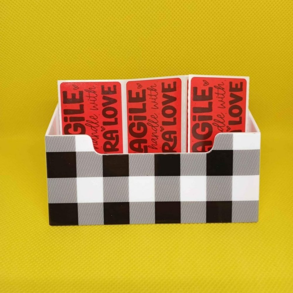 NEW 2 Pc Set- Business Card/Sticker Holders